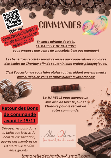 vente chocolats